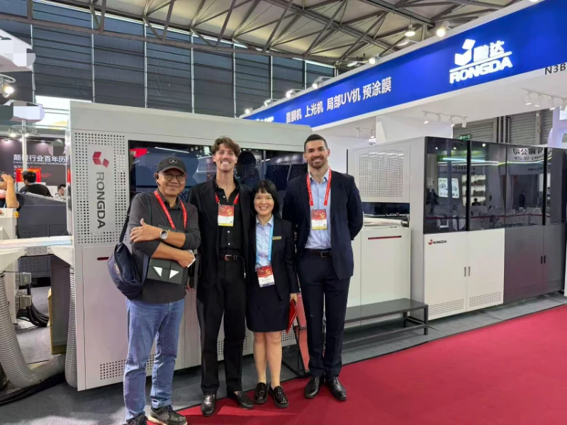 Rongda Packaging at All in Print China 2026: Demonstração ao vivo do fabricante automático de caixas BFM1000