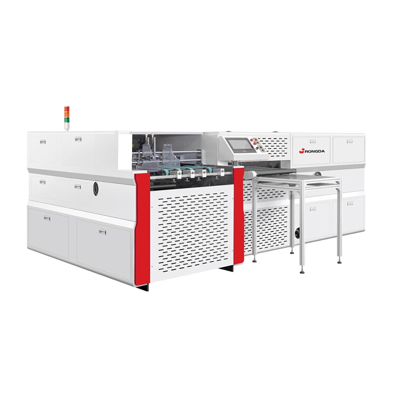 Máquina automática de ranhurar papelão