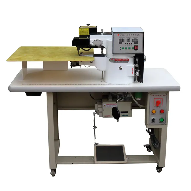 Máquina para colar e prensar bordas