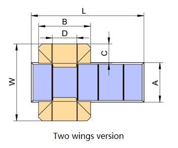 Collapsible Box Wing Assembly Machine