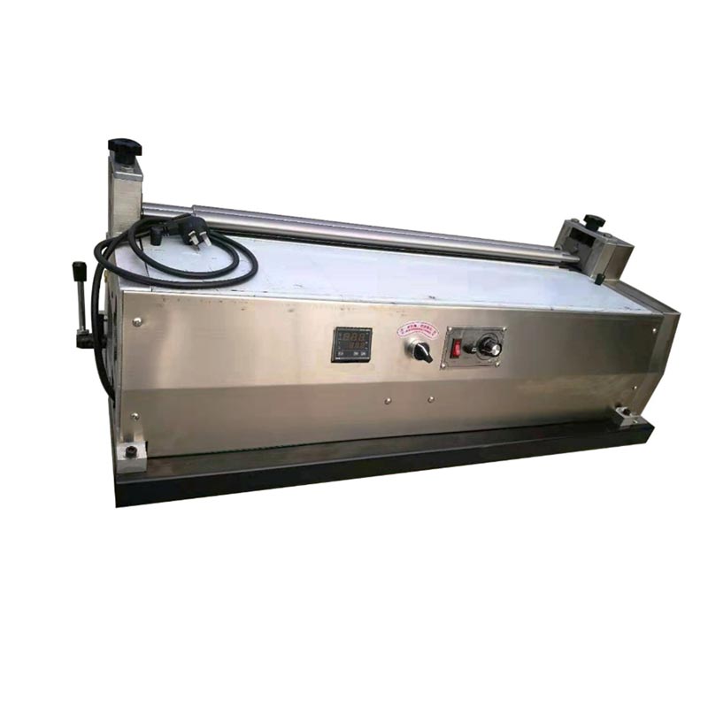 Máquina de colagem manual de mesa